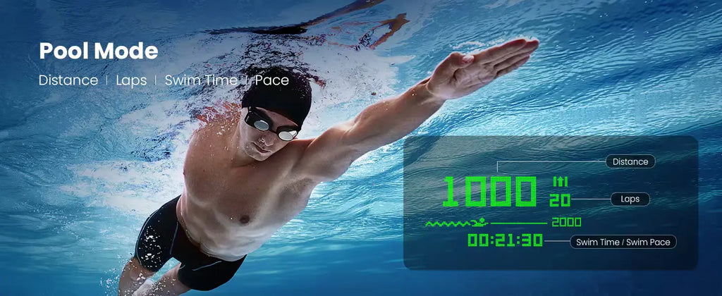 HoloSwim 2S occhiali nuoto AR con display olografico heads-up