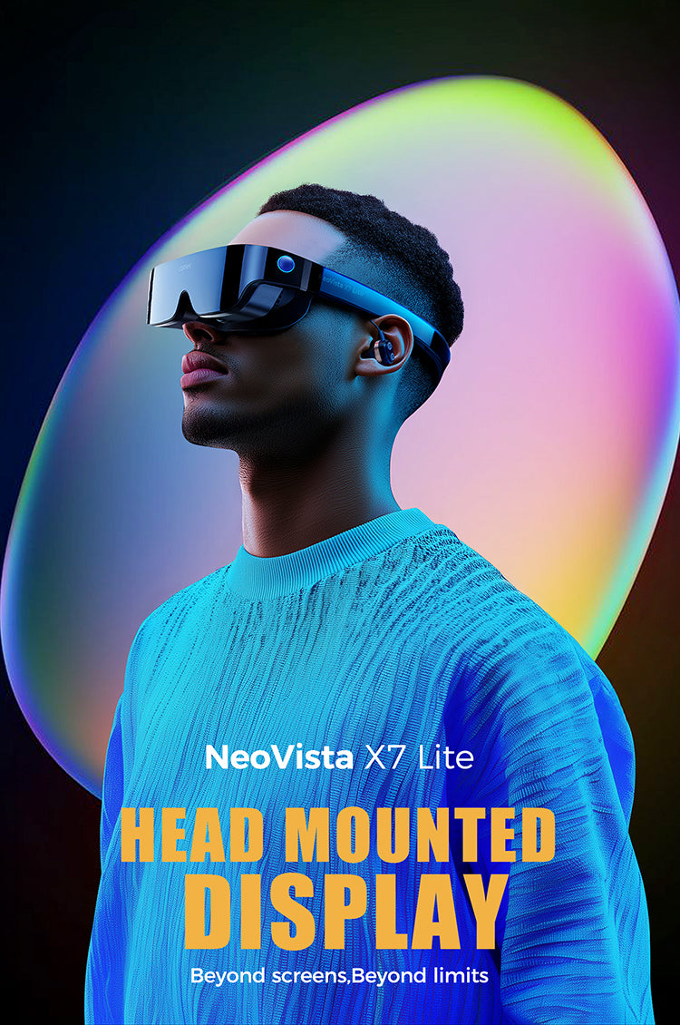 Neovista X7 smart glasses con display AR integrato A7 smart glasses con display AR integrato