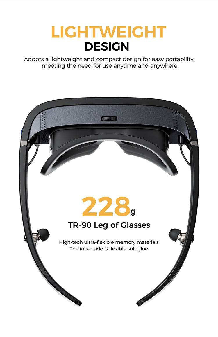 Neovista X7 smart glasses con display AR integrato A7 smart glasses con display AR integrato