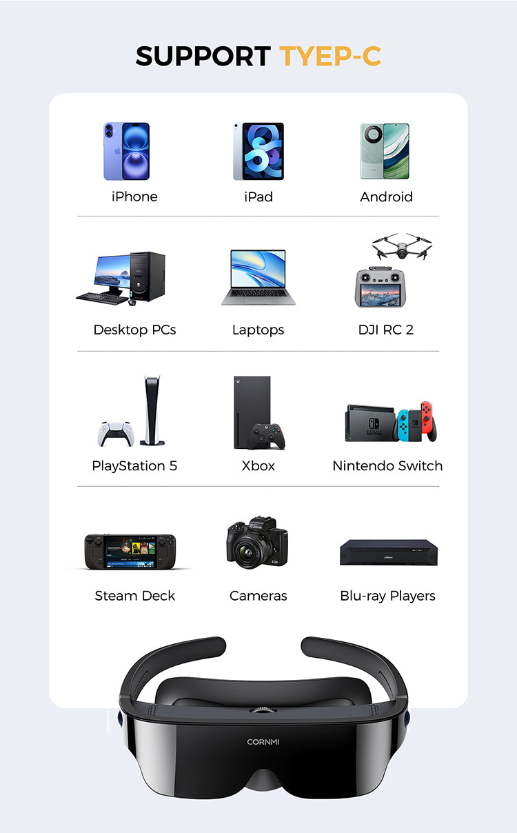 Neovista X7 smart glasses con display AR integrato A7 smart glasses con display AR integrato