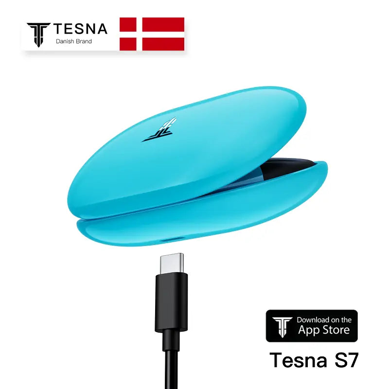 TESNA S7 cuffie wireless blu