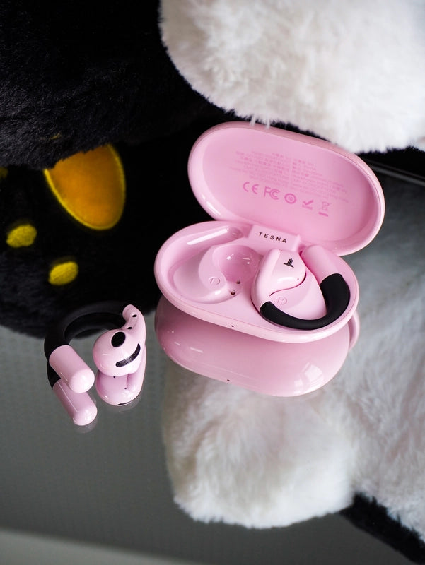 TESNA S7 cuffie wireless rosa