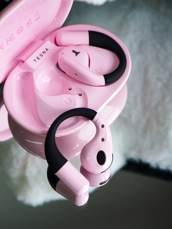 TESNA S7 cuffie wireless rosa